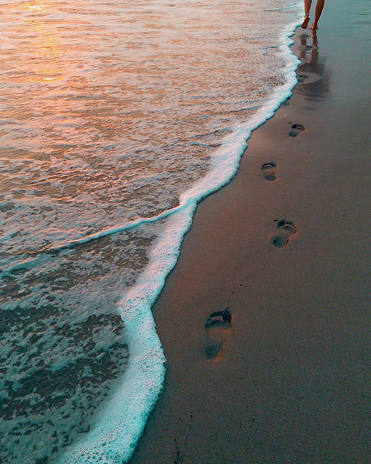 Footsteps-Sand